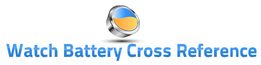 Watch Battery Cross Reference